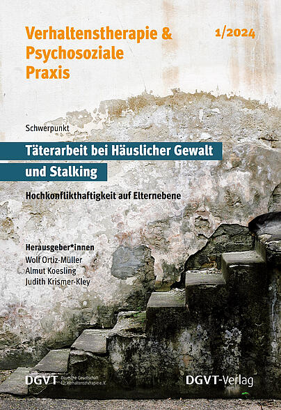 Täterarbeit bei Häuslicher Gewalt, Stalking, Hochkonflikthaftigkeit auf Elternebene