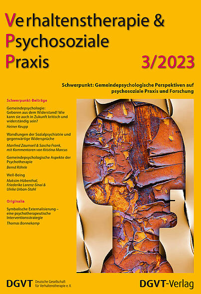 Quo Vadis Trans* mit der ICD-11? Anregungen für eine entpathologisierende psychotherapeutische Arbeit mit trans*geschlechtlichen Personen