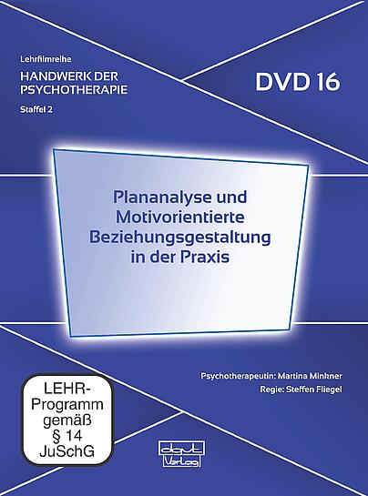 Handwerk der Psychotherapie, Problemexploration, Exploration der Biografie, Erstellung der Planstruktur, Motivorientierte Beziehungsgestaltung, Stühledialog
