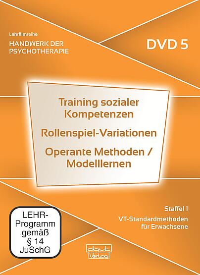 Handwerk der Psychotherapie, Rollenspiel-Variationen, Operante Verfahren, Modelllernen