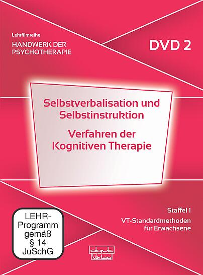 Handwerk der Psychotherapie, Selbstverbalisation und Selbstinstruktion, Kognitive Therapie, VT-Standardmethoden