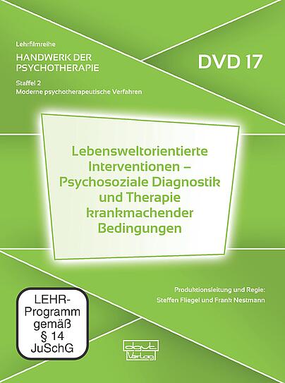 Handwerk der Psychotherapie, Gemeindepsychologie, Sozialpsychiatrie, sozialpädagogische Beratung, Psychosoziale Diagnostik und Therapie krankmachender Bedingungen